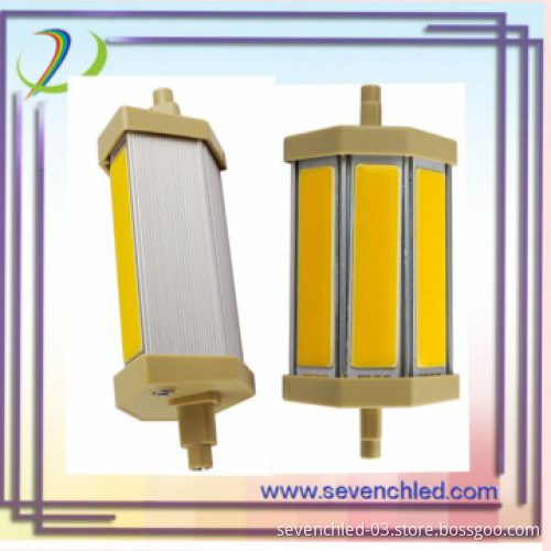8w dimmable cob led r7s/ r7s led with factory price